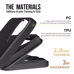 Perfectionists Triangle Mag Suojakuori iPhone 13 mini musta