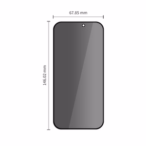 Tech-Protect Glass SPY+ yksityisyyttä suojaava karkaistu lasi, 2 kpl, iPhone 18 Pro Max