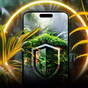 Tempered Glass 9H 3mk HardGlass Max for Apple iPhone 15 Plus/16 Plus