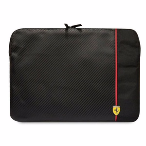 Ferrari Carbon and Smooth Suojakuori 14 tuuman kannettavalle - musta
