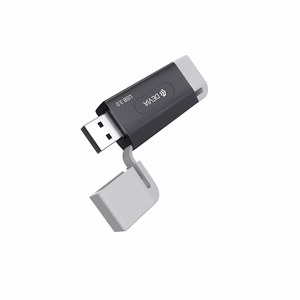 Devia kortinlukija 2in1 EL240 USB/USB-C 3.0 musta