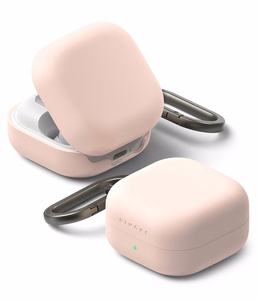 Ringke Silicone suojakuori Samsung Galaxy Buds 4 / 4 Pro:lle pinkki