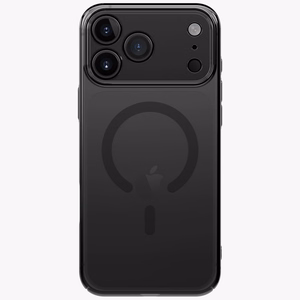Uniq Airsuit Suojakuori iPhone 17 Pro Max:lle Magclick Charging - musta