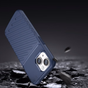 Thunder Case iPhone 14 sininen panssaroitu kotelo
