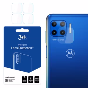 3MK Flexible Glass Lens Hybridilasi Motorola Moto G 5G Plus kameralle 4 kpl
