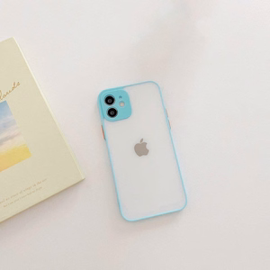 Milky Case silikoni joustava läpikuultava kotelo Samsung Galaxy A22 4G sininen