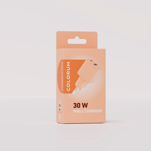 COLORUM wall charger USB-A + USB-C PD 30W CLS30-AC-14 x Peach Fuzz