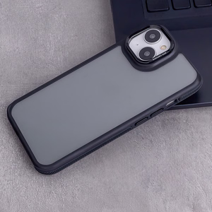 Crystal Black -kuori Samsung Galaxy M55 5G musta