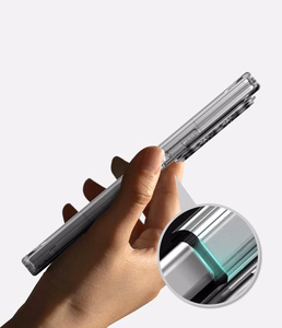 Ringke Fusion Flap Magnetic MagSafe suojakuori mallille Samsung Galaxy Z Fold 8 Ultra – läpinäkyvä