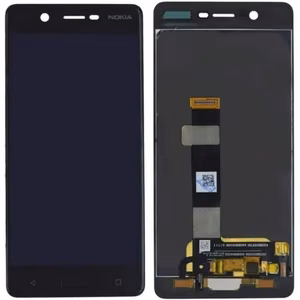 LCD-näyttö yhteensopiva Nokia 5 musta HQ