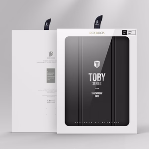 Dux Ducis Toby panssaroitu Flip Smart Case Oppo Pad kynänpidikkeellä Musta
