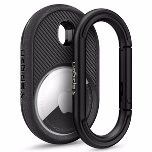 Spigen Vault Suojakuori Apple AirTag -laitteelle - mattamusta