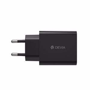 Devia Seinälaturi Rocket PD 45W 1x USB-C Valkoinen + Kaapeli USB-C - USB-C