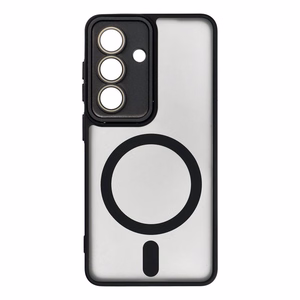 Suojakuori Samsung S26:lle Variete Mag Cover yhteensopiva MagSafen kanssa musta