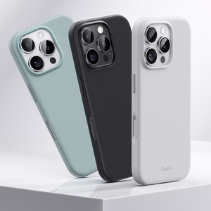 Benks Magneettinen Vita Pro silikoninen suojakuori iPhone 16 Pro Max:lle vihreä