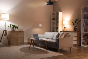 Optoma Photon Life PK32 standardin heittoetäisyyden projektori 1100 ANSI lumenin DLP UHD 4K (3840x2160) 3D musta
