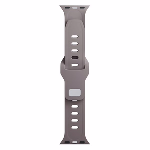 3mk-silikoniranneke Apple Watchille, 42/44/45/46/49 mm, Taupe, suuri koko