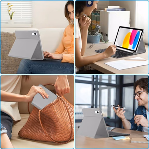 Tech-Protect SC Pen + Keyboard Suojakuori iPad 10.9 2022 (10. sukupolvi) / 11 2025 (11. sukupolvi):lle - harmaa