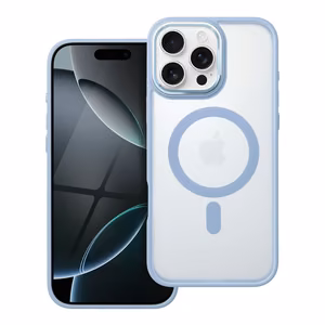 Suojakuori iPhone 16 PRO MAX:lle Full Matte Mag Cover yhteensopiva MagSafe sininen