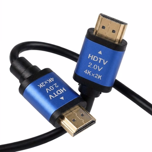 Kaapeli HDMI 2.0 Blue Star 4K 120Hz - High Speed, HDR, ARC, Ethernet, AWM, 18Gbps 1,5 m musta