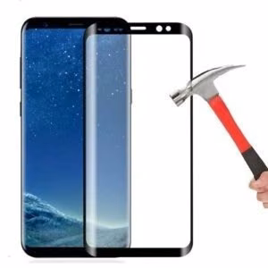 Karkaistu lasi 5D Full Glue Samsung A715 A71 2020/N770 Note 10 Lite kaareva musta bulk