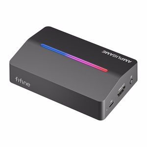 Fifine V3, HDMI–USB-A kaappauskortti (musta)