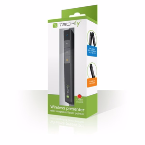 Techly ITC-LASER26 langaton esityslaite RF, musta