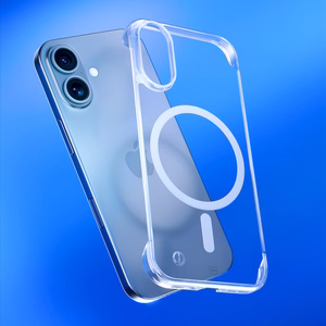 3mk Just20g Clear Case Suojakuori Apple iPhone 16:lle - läpinäkyvä