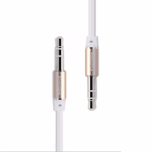 REMAX kaapeli jack-jack 3,5mm 1M valkoinen