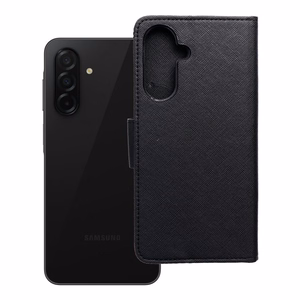Läppäsuojakuori Samsung A56 Fancy Book musta