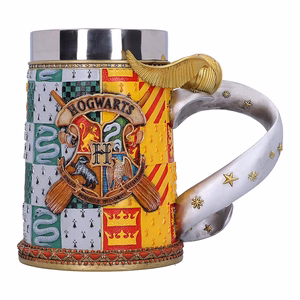 Harry Potter Golden Snitch -malja irrotettavalla ruostumattomasta teräksestä valmistetulla kupilla lahjapakkauksessa, 600 ml