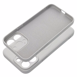 Case Silicone Mag Cover (MagSafe) for iPhone 15 Pro Max titanium