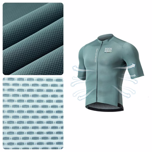 Rockbros 15120014016 ROAD TO SKY men's cycling jersey short sleeve S - gray-blue