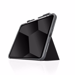 STM Dux Plus - kestävä suojakuori iPad 11" (2025) / 10.9" (2022) MIL-STD-810G Apple Pencil -pidikkeellä (musta) EDU/COM-versio