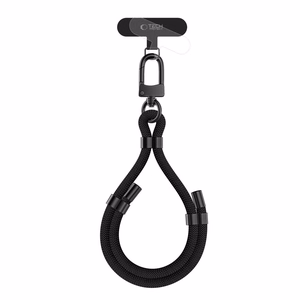 TECH-PROTECT C4S ROPE WRIST STRAP musta/musta