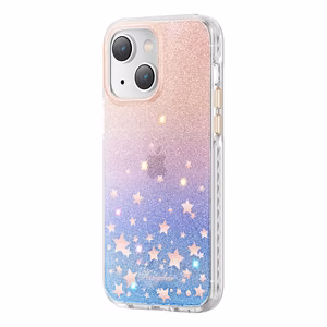Kingxbar Heart Star Series tapauksessa iPhone 14 Plus tapauksessa eläinradan tähdet