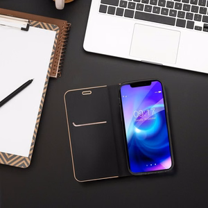 Läppäsuojakuori Samsung S20 FE / S20 FE 5G:lle Luna Book Gold musta
