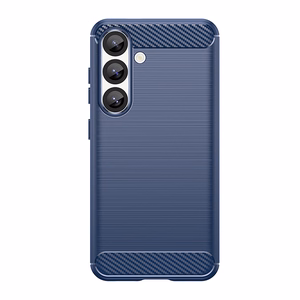 Carbon Suojakuori Samsung Galaxy S25 Edge:lle - sininen
