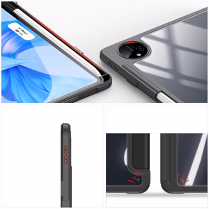 Dux Ducis Toby Kotelo Huawei MatePad Pro 11'' (2022) Cover with S Pen Pen Smart Cover Stand Musta