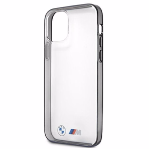 BMW Sandblast kotelo iPhone 12 mini - läpinäkyvä