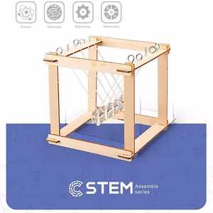 Puinen koottava setti Newtonin heiluri, STEM-opetuspeli