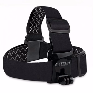 Tech-Protect GA100 Päähihna GoPro / DJI Musta