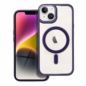 Suojakuori iPhone 14:lle Color Edge Mag Cover yhteensopiva MagSafe violetti