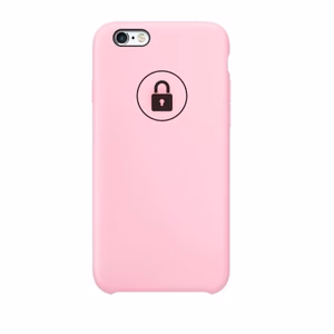 Puhelimen suojakuori Silicone Case iPhone 6 (iPhone 6S) / Light Pink / pakkauksessa