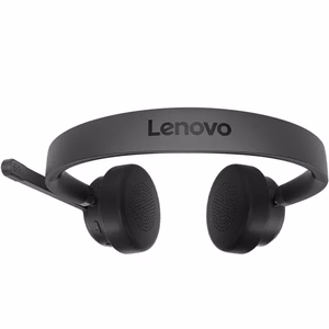 Lenovo 4XD1Q30302 kuulokkeet langaton päässä puhelut/musiikki Bluetooth musta