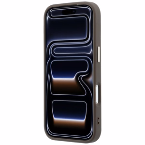 Kotelo mallille IPHONE 18 Pro Max/17 Pro Max (Big Strass Logo 4G) (väri: ruskea)
