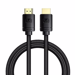 Baseus High Definition Series 8K HDMI kaapeli 1m - Musta