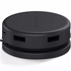 Adapter HUB 7in1 USB C Satechi Multiport ST-POTG7C midnight black