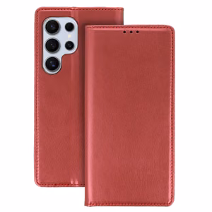 Smart Magneto Case for Motorola Edge 30 Fusion burgundy