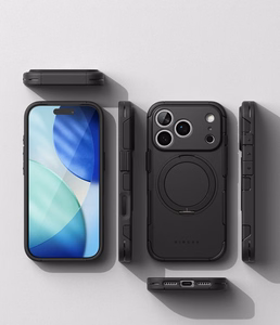 Ringke Alles MagSafe -suojakuori iPhone 18 Pro / 17 Pro -malleille, musta